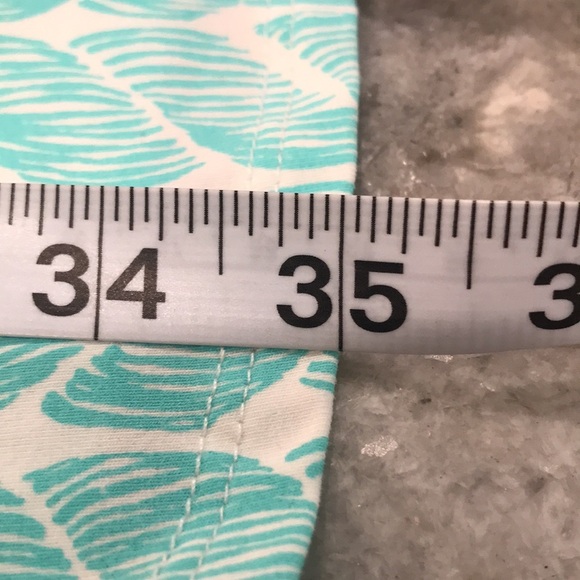 NWT Lauren James Dress Womens M Blue Green Ocean Palm Caroline Beach Resortwear - Picture 10 of 10